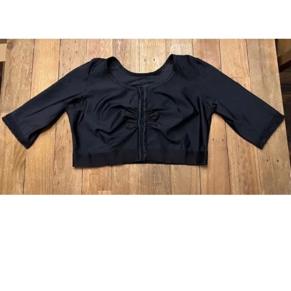 Isabella Short Sleeve Breast Augmentation/Reduction Support Bra/Vest (Sz Large) - Picture 2 of 5